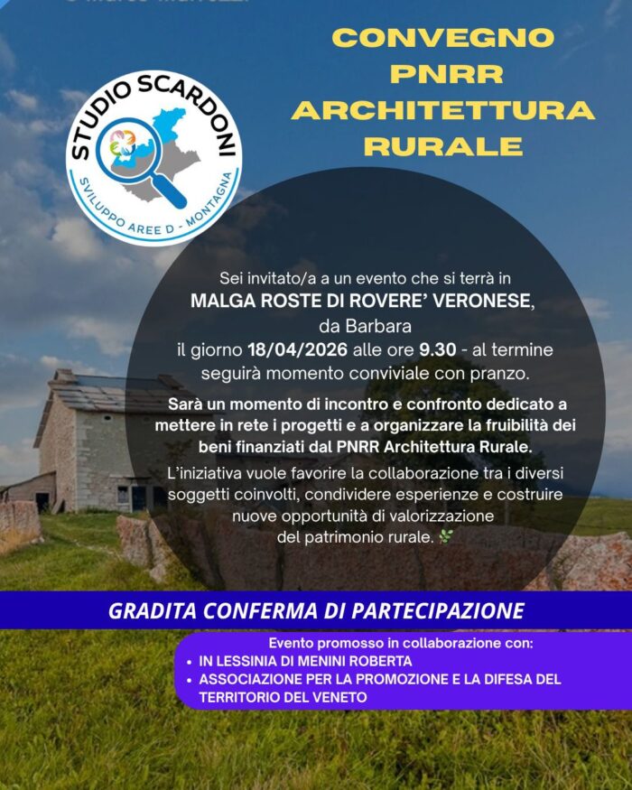 convegno PNRR architettura rurale